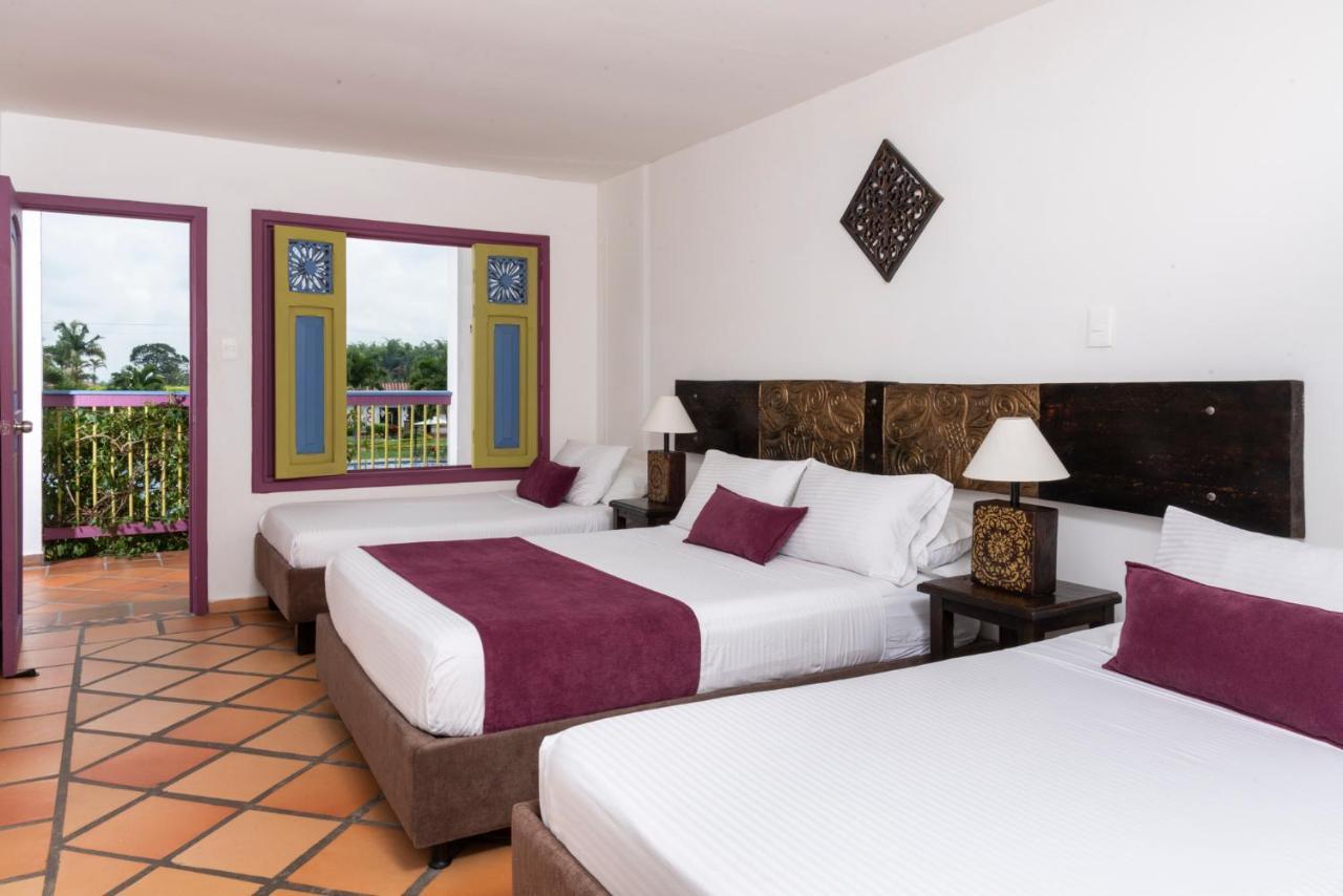 Hotel Campestre Cafe Cafe Montenegro Exteriör bild